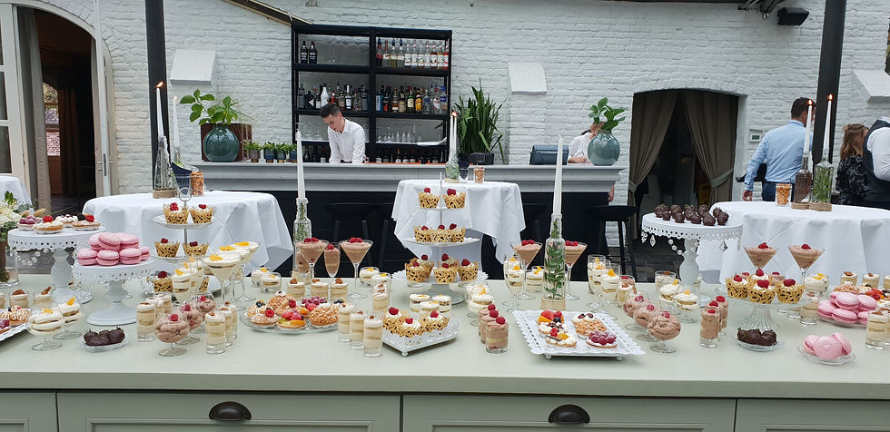 Bruiloft sweet table