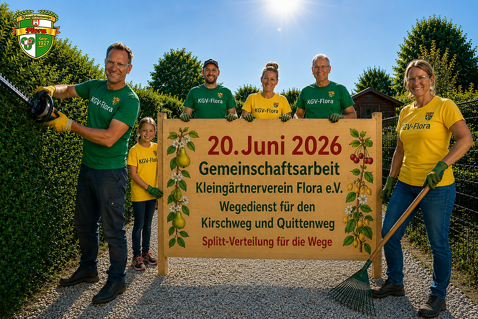 Gemeinschaftsarbeit 20. Juni 2026