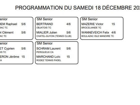 TMC messieurs 2nde série 20/12/2021