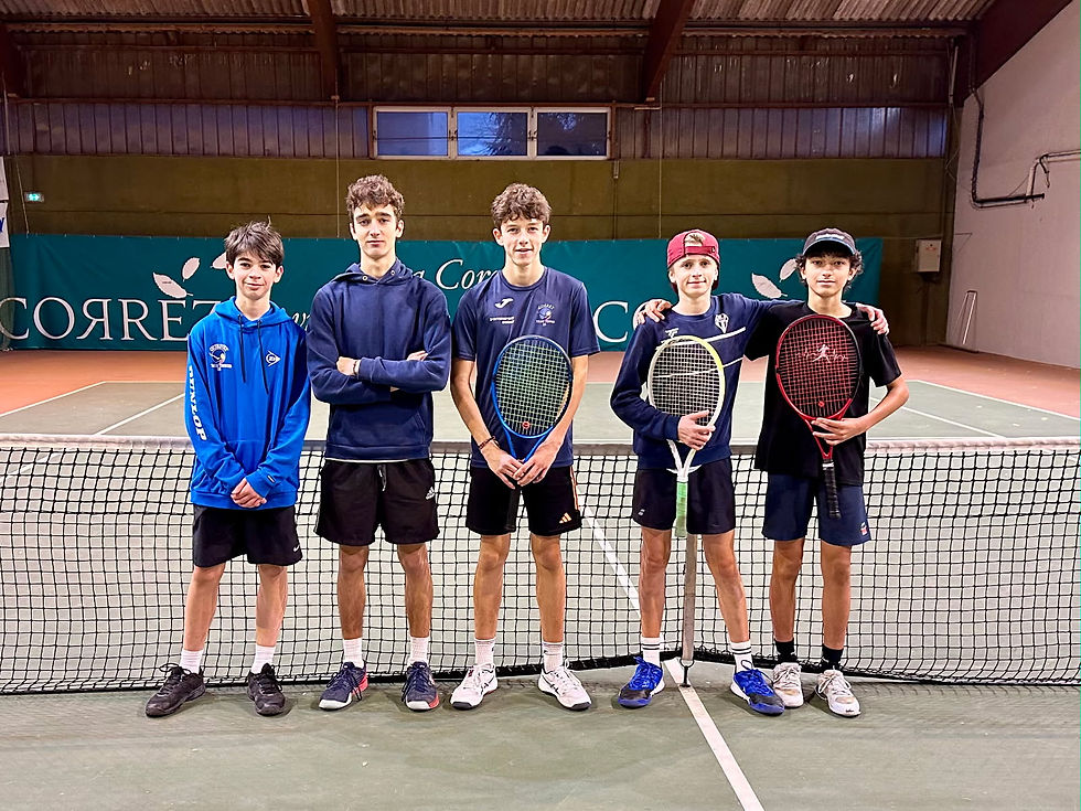 Championnat 15/18 ans 15/12/2025