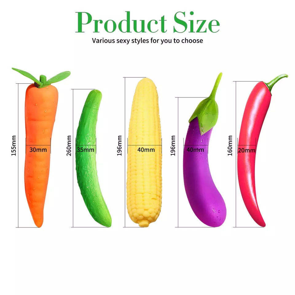 Thumbnail: Vegetable Vibrator Sex Toy