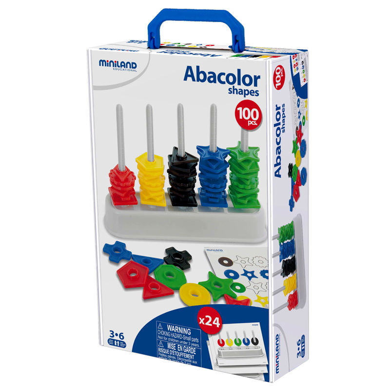 Thumbnail: Abacolor shapes 100 Pieces