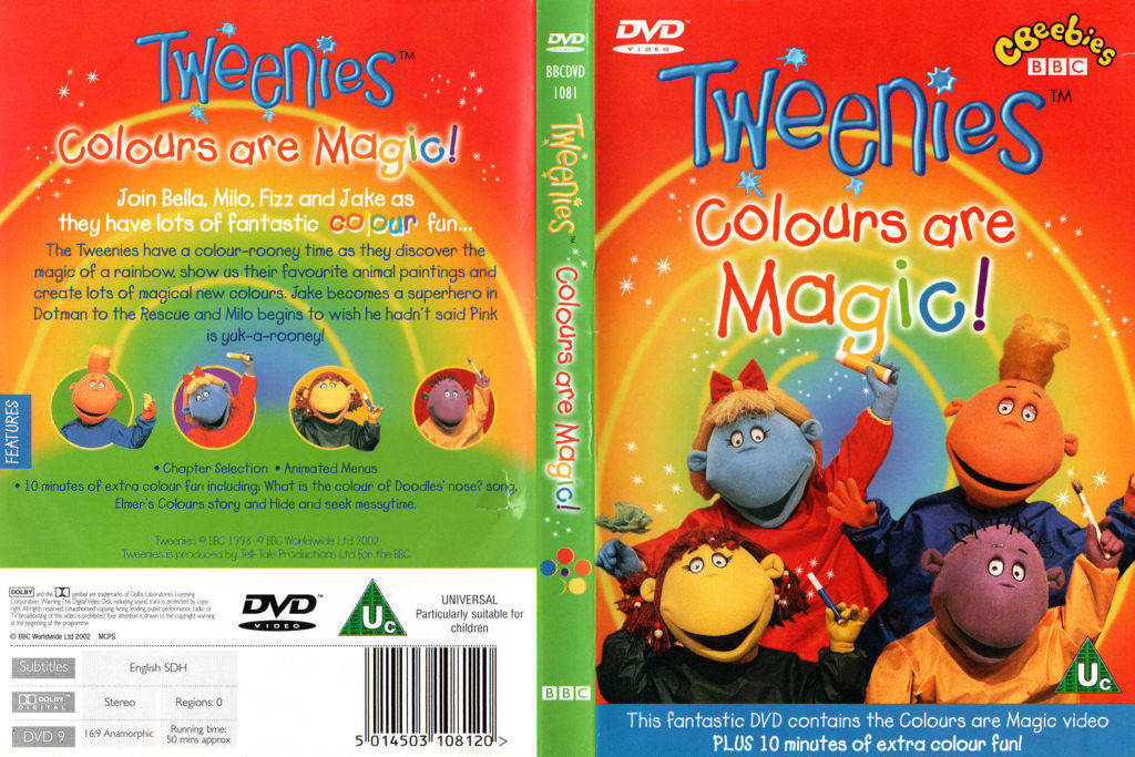 Tweenies: Colours are Magic DVD ROM