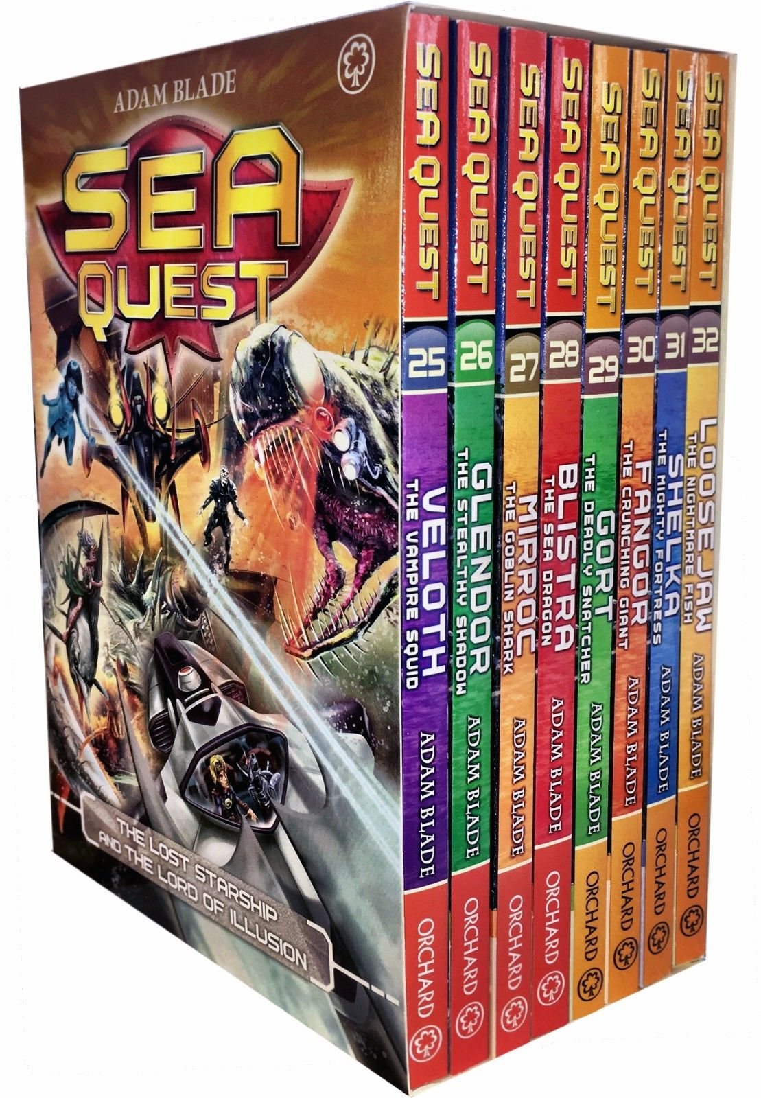Sea Quest Series 7 & 8 Set - 8 Books Box