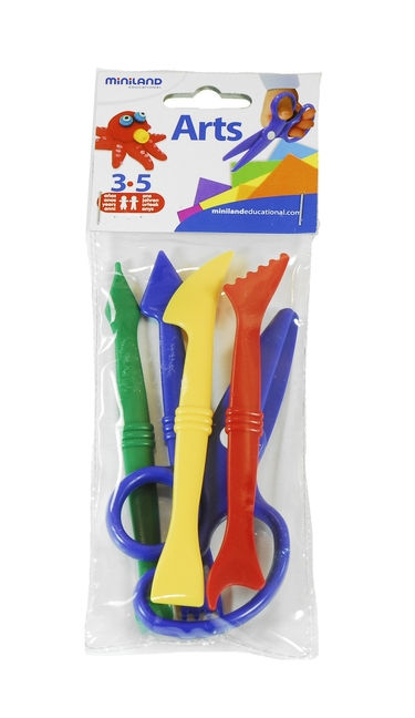 Thumbnail: Accessories Set For Crafts & Soft Dough: Plasticine