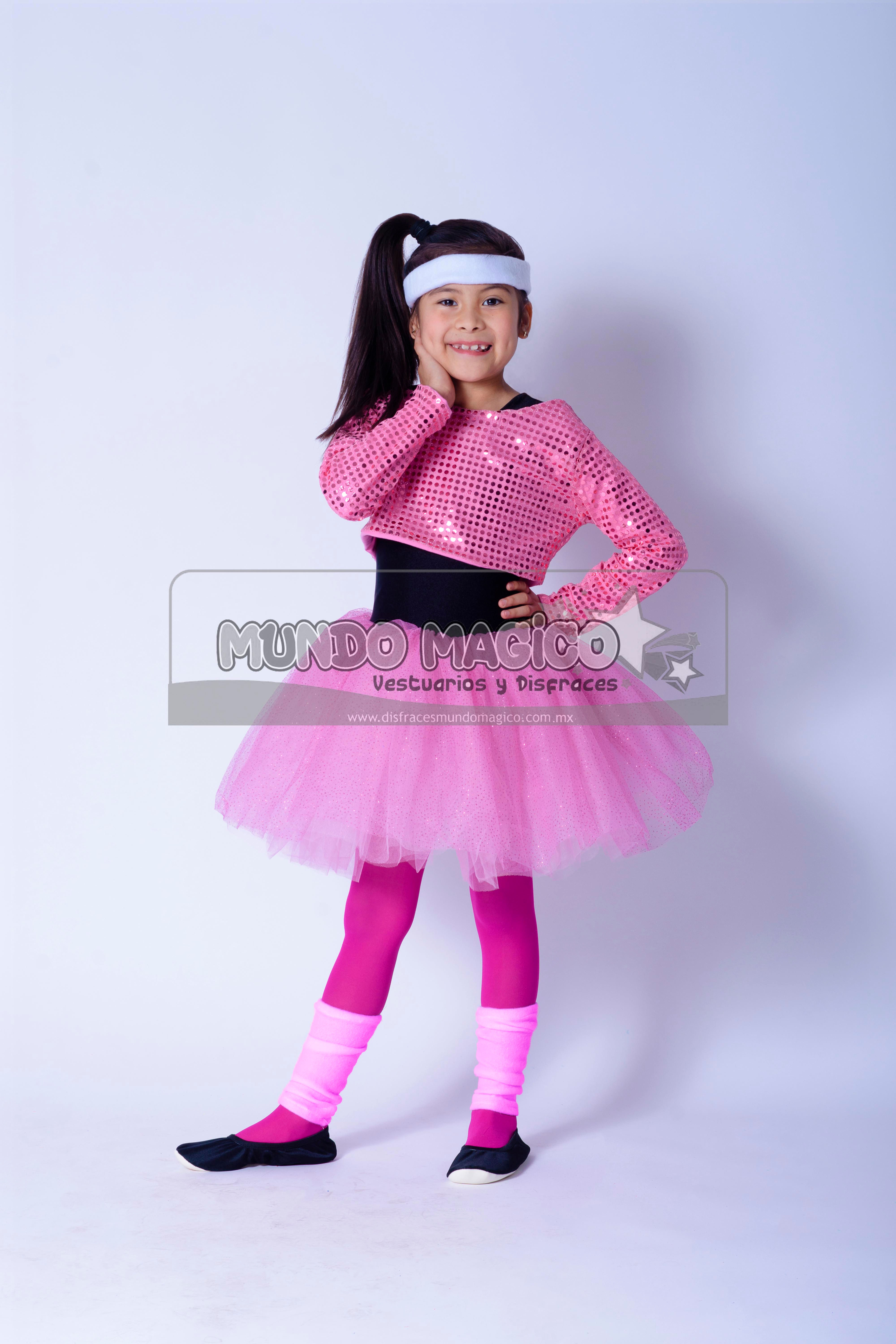 Vestuario niña años 80s