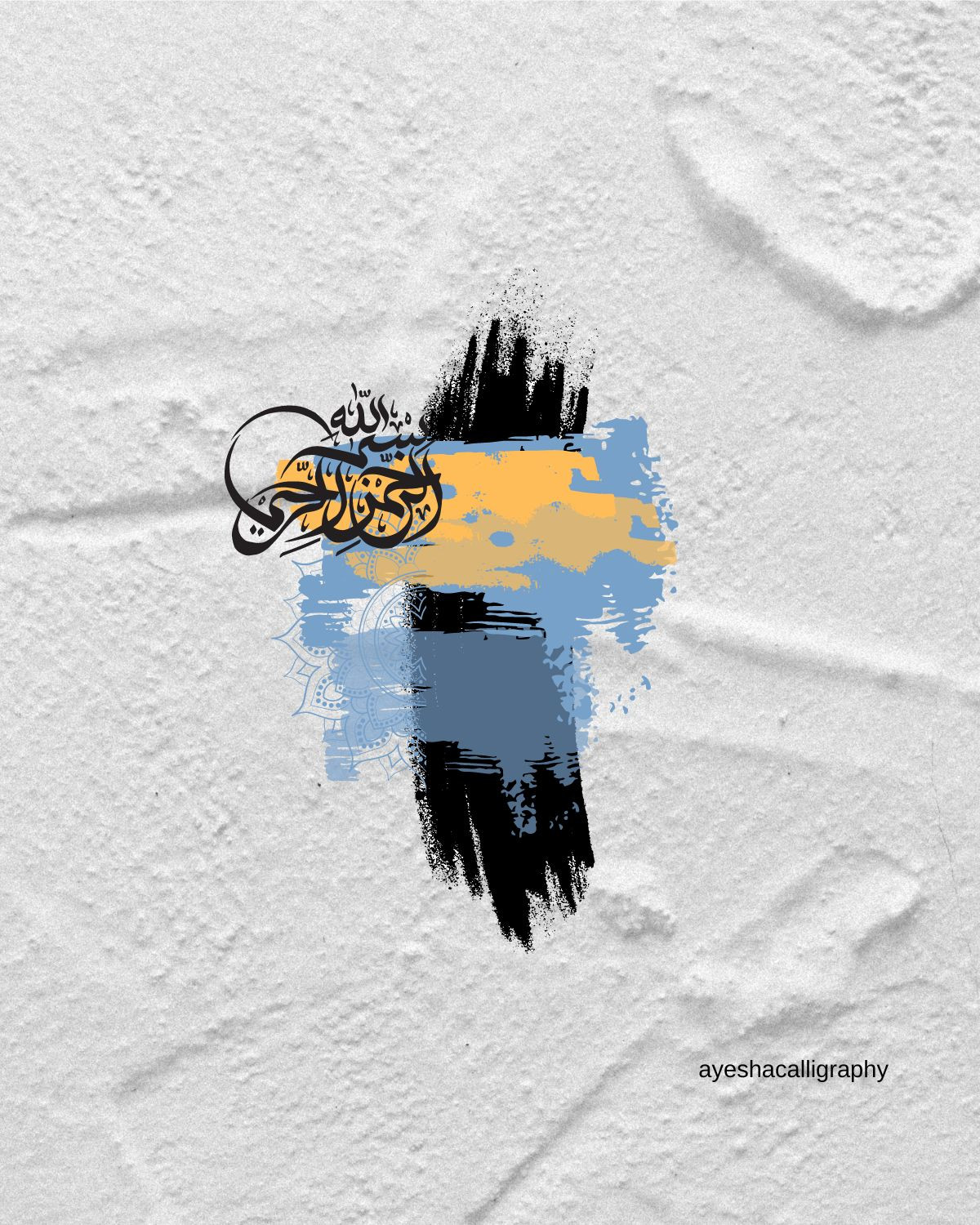 Buy Bismillah calligraphy paintings. Diptych. set of 2 in lahore
