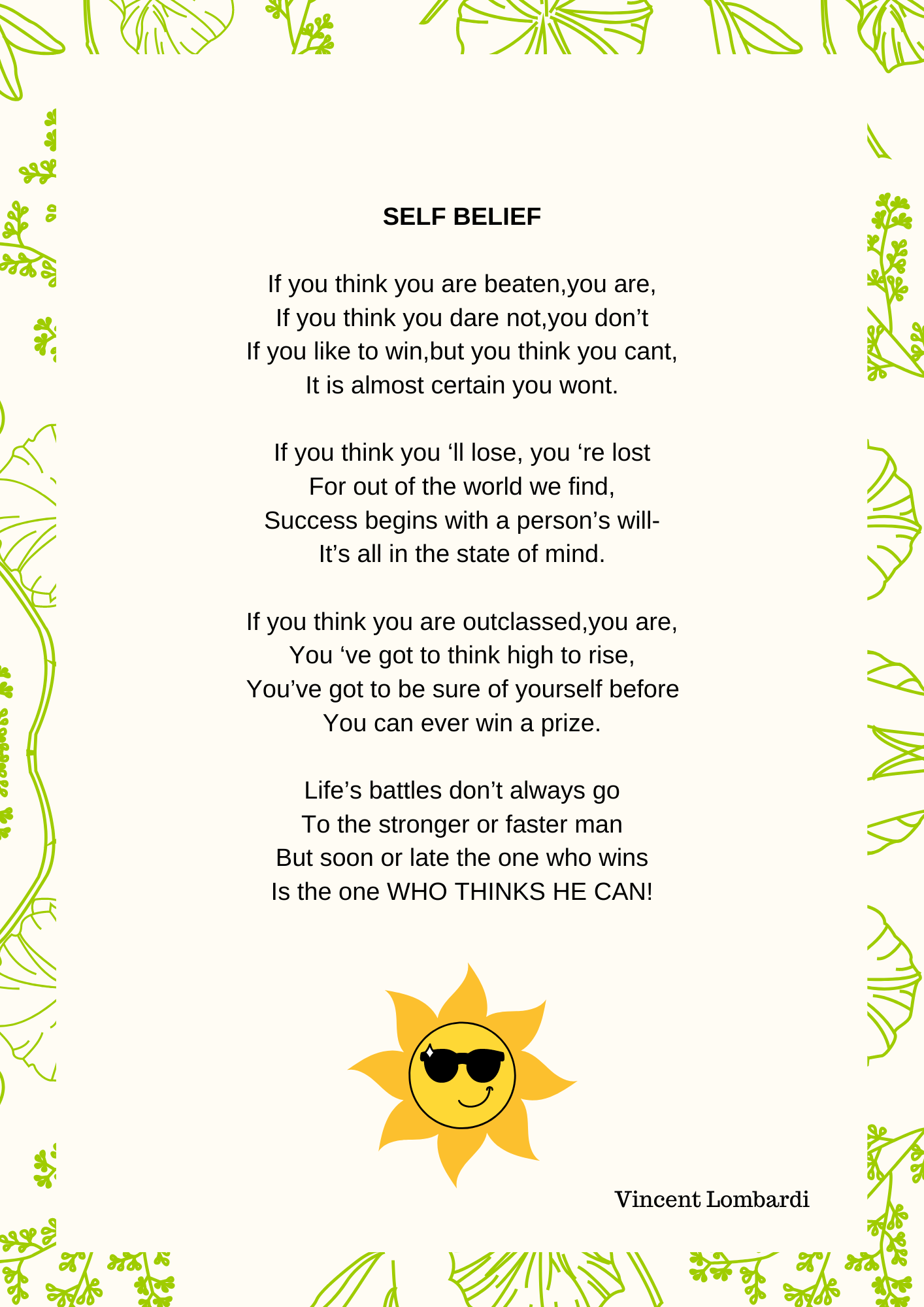 Believe , The Journal