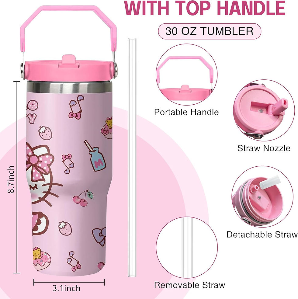 Thumbnail: Hello Kitty Pink Stanley Tumbler