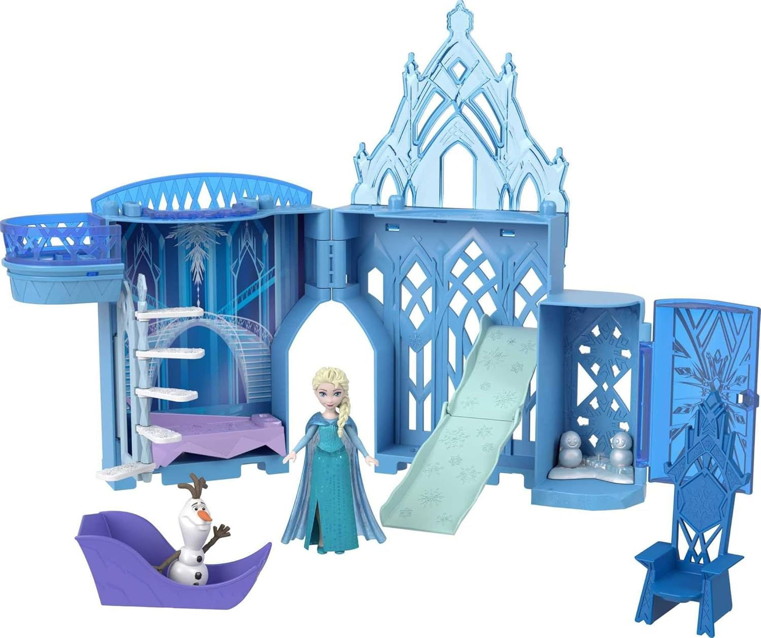 Elsa Doll and Ice Palace