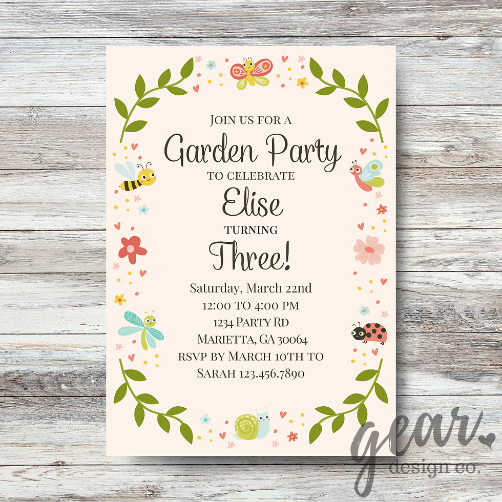 Invitation Front