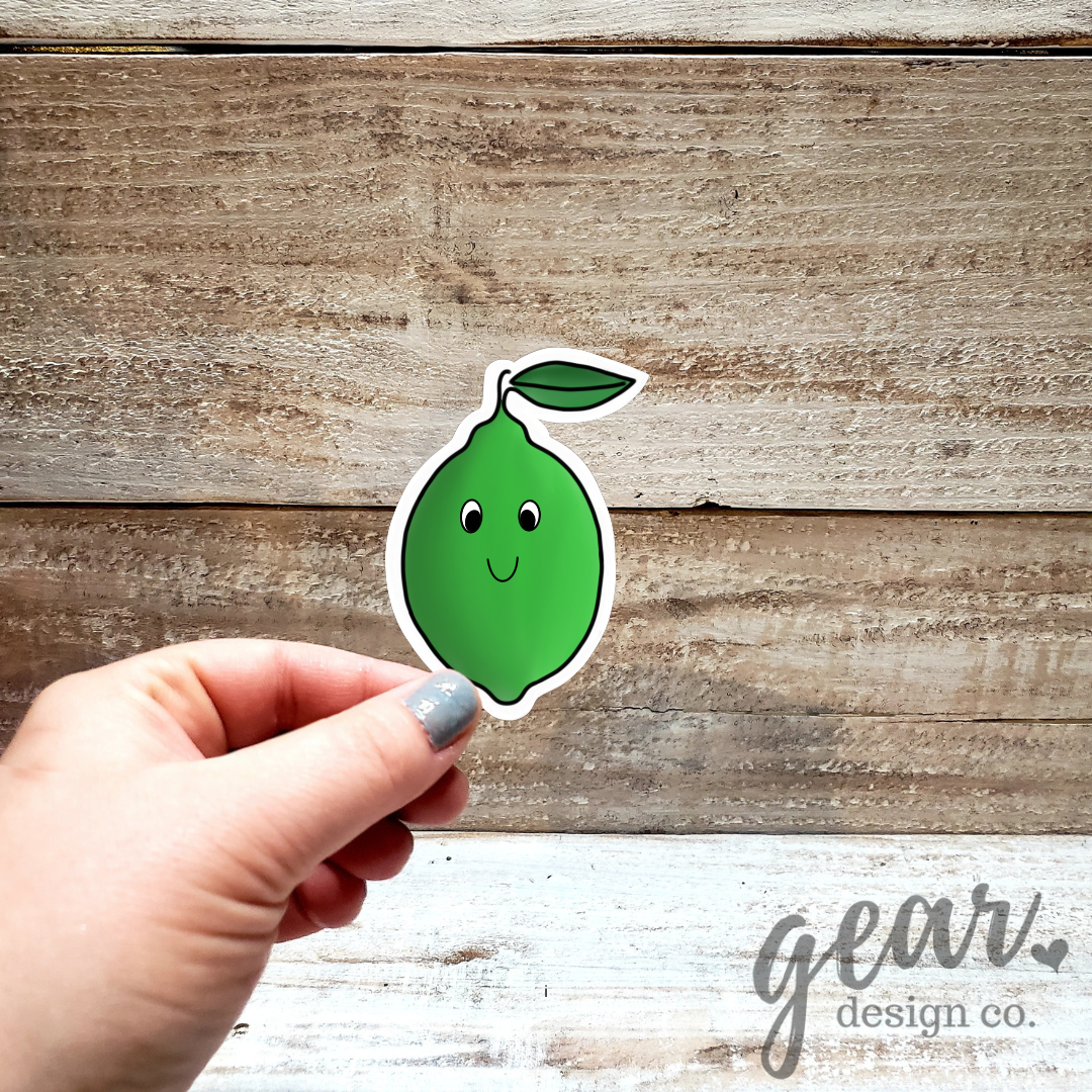 Happy Lime Sticker
