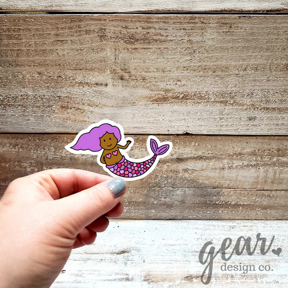 Thumbnail: Sassy Mermaid Sticker
