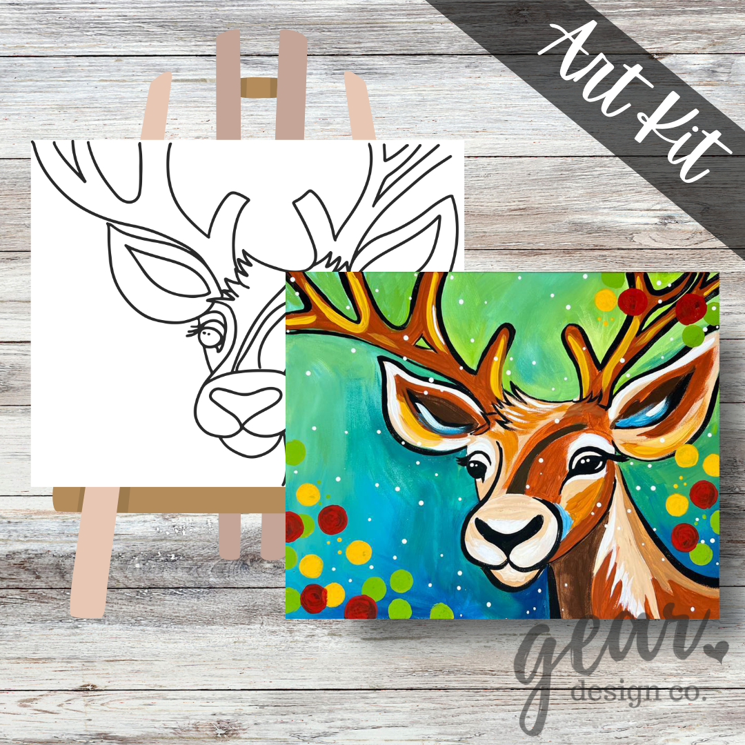 Reindeer Painting Kit