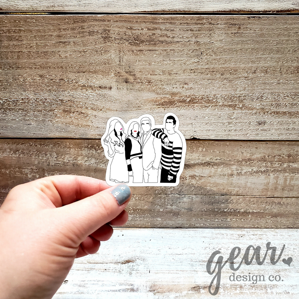Rose Family Sticker