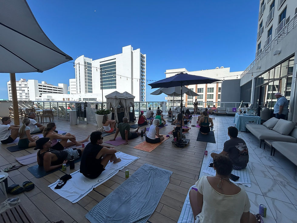 Rooftop Yoga + Snow Cones + AC Marriott Clearwater Beach