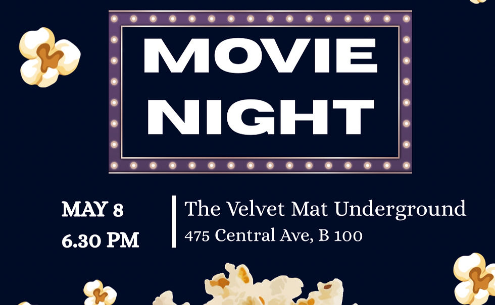 *MEMBERS EVENT: Movie Night at The Velvet Mat Underground 🍿