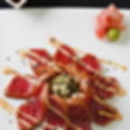 Seared Ahi Tuna Sashimi* 16