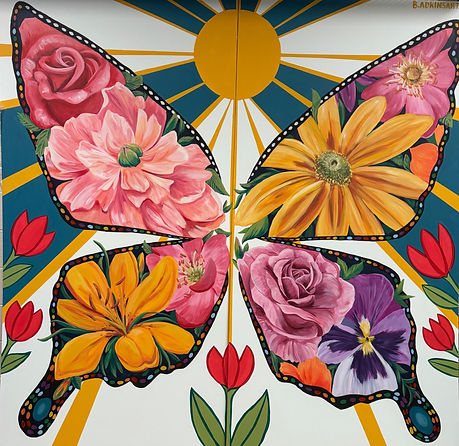 Ward School of Dance Selfie Mural