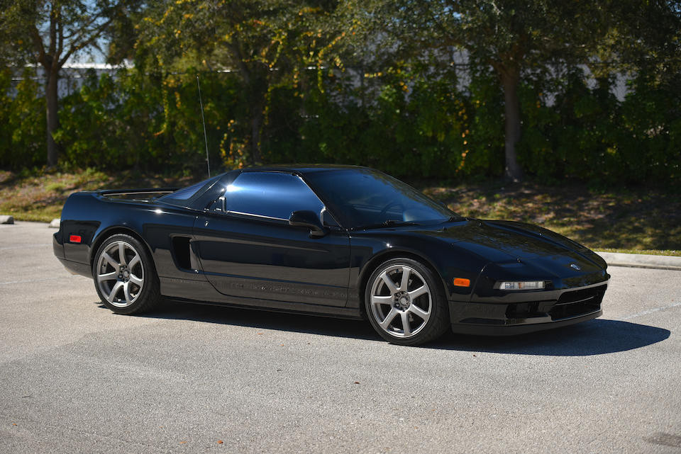 Black Acura NSX Coupe