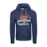 Unisex Speed is my Therapy Navy Blue Soft Fleece Pullover Hoodie