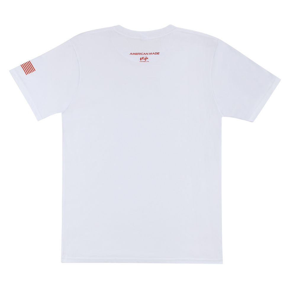 Thumbnail: Vintaged Ltd. Men's Patriotic  American Flag Racing T-Shirt