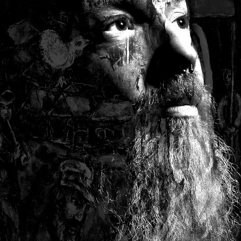 Mickael _ Musicien  _ Portrait N&B  