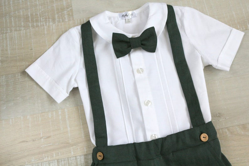 Thumbnail: KichyKids Clothing boys page boy baptism outfit