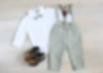 KichyKids Clothing boys page boy baptism outfit
