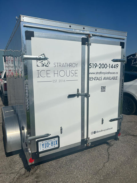 Image of large refrigerated trailer