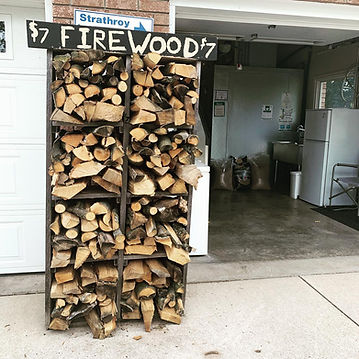 Image of our firewood stand