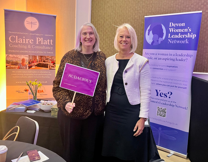 Claire Platt and Jacqueline Vaughan