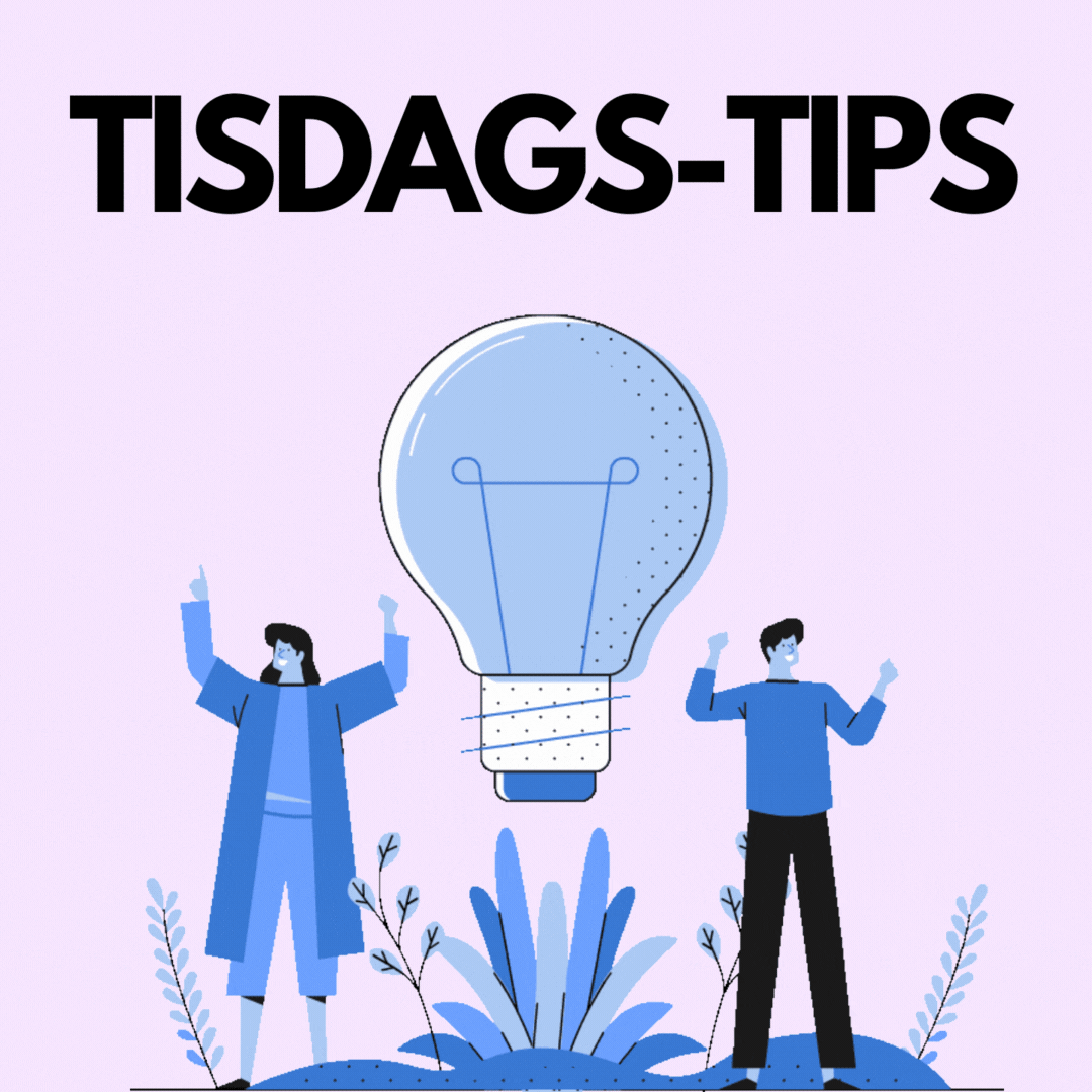 Tisdags-tips för arbetssökande!