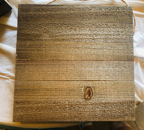 Wood blank