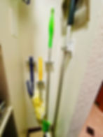 Individual 3m hangers are so easy to place