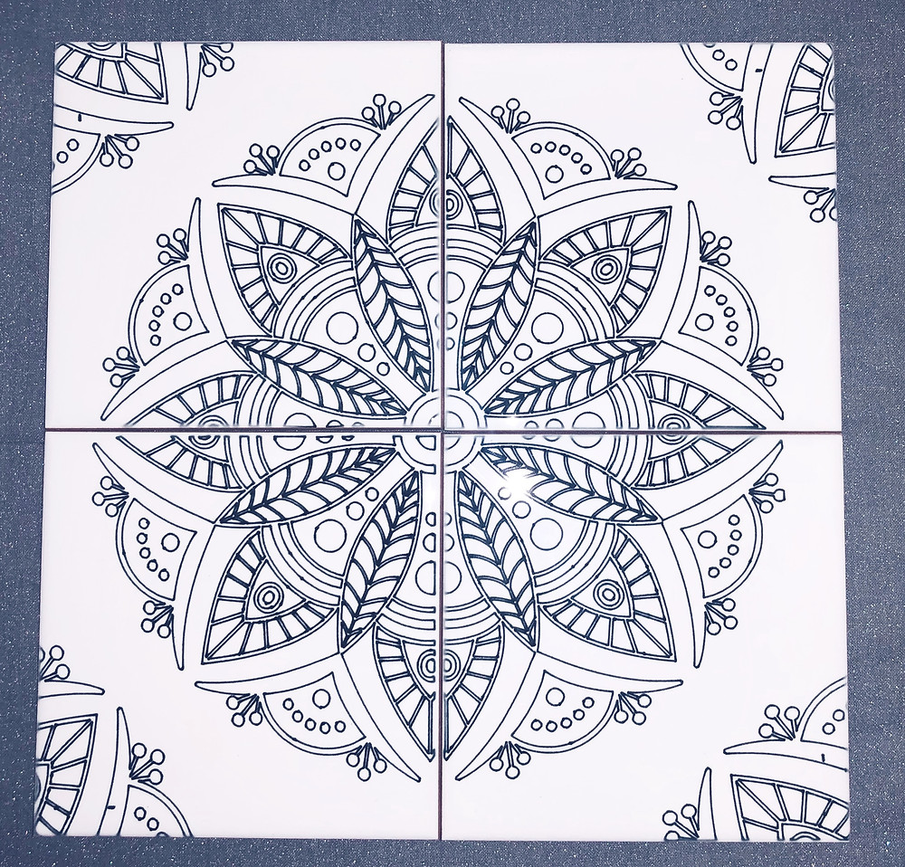 Download Mandala Puzzle Coasters With Cricut Infusible Ink 3rd Party Blanks With Sublimation Tiles Project