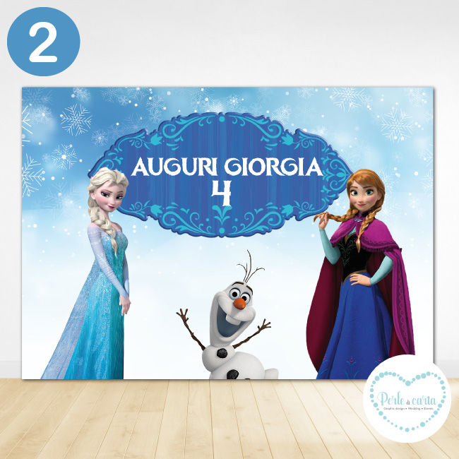 Miniatura: FROZEN backdrop digitale