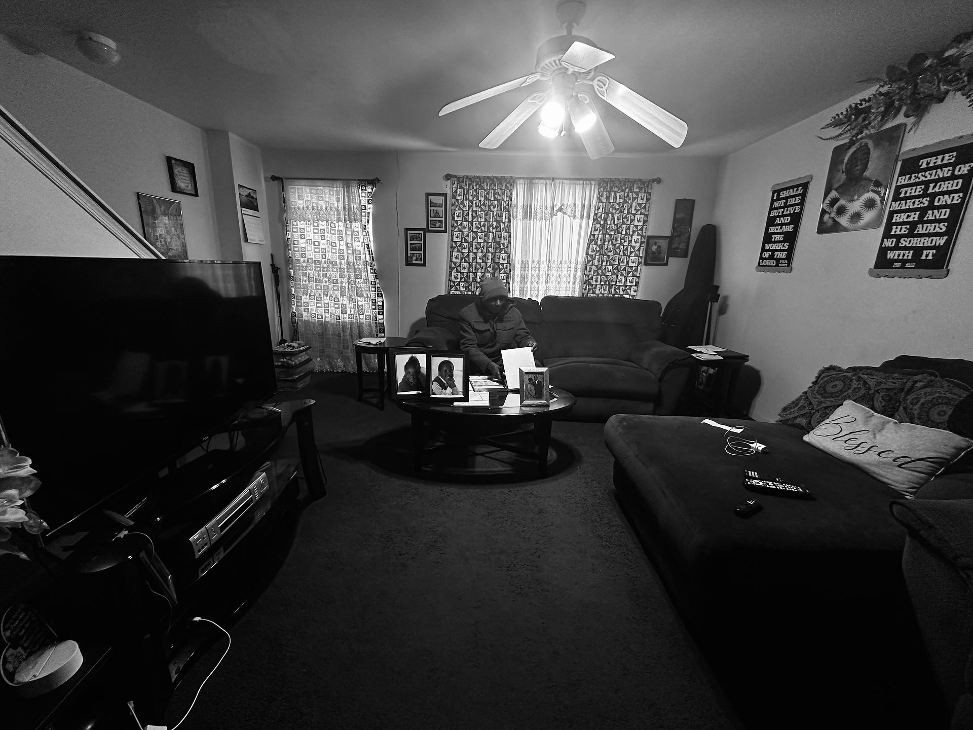 Black and White