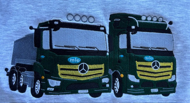 Miniaturbild: Eigene Sujet auf Bekleidung sticken