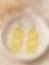 yellow circle earrings
