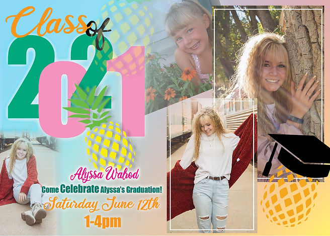 Graduation Announcement Alyssa