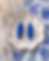 bedazzled blue earrings