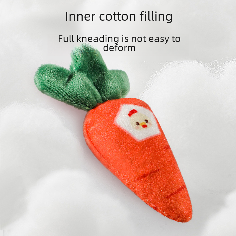 Miniatura: Plush Carrot Pulling Toy