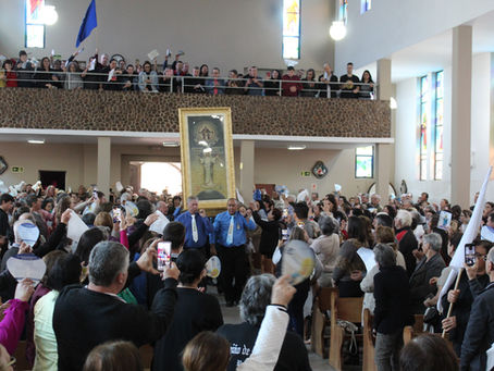 Com alegria, Forania São Pedro recebe a Mãe Medianeira