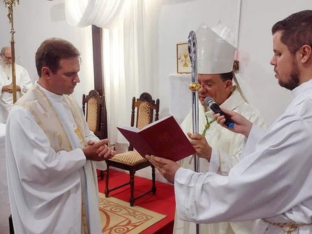 Paróquia Imaculada Conceição apresenta seu novo padre