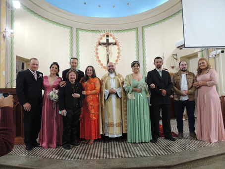 Paróquia Mãe de Deus realiza casamento coletivo