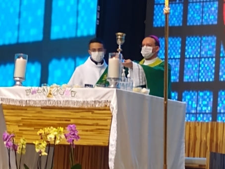 Dom Leomar Antônio preside Missa de Envio dos participantes do Catequistas Brasil