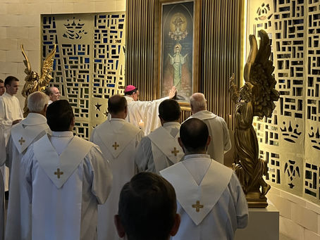 Basílica da Medianeira recebe fiéis e autoridades em missa pelas vítimas das chuvas no RS