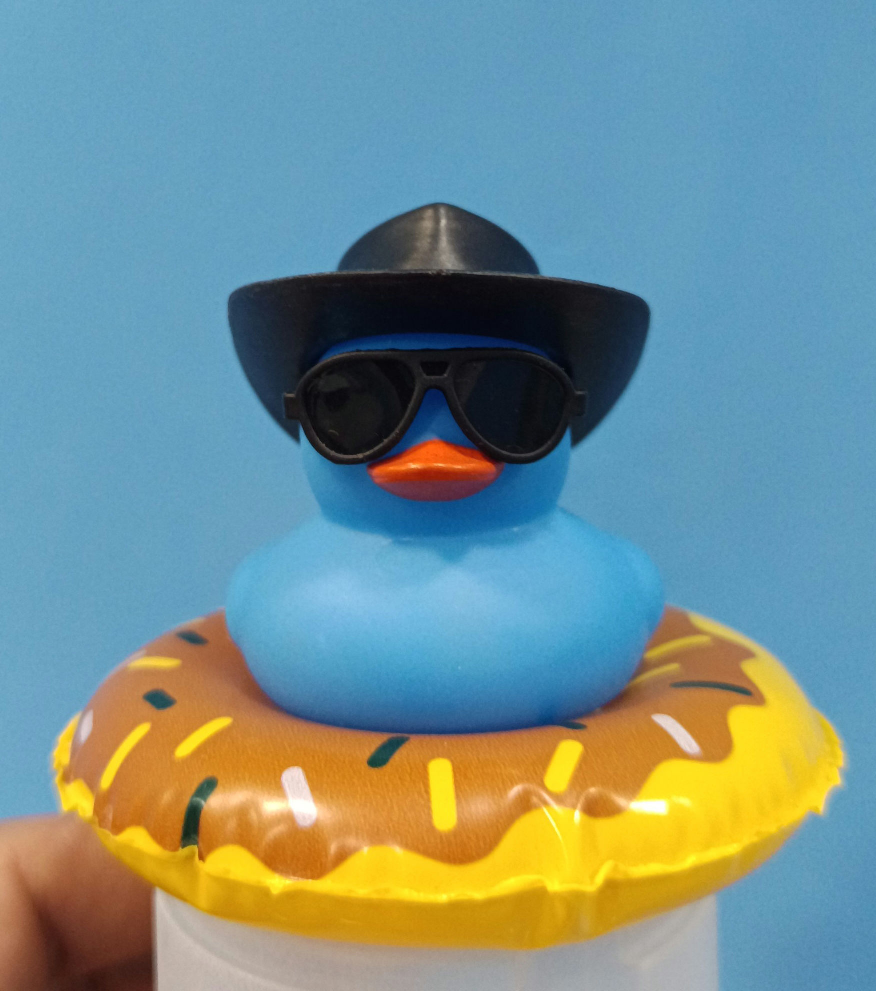 Pato cowboy + rosquilla