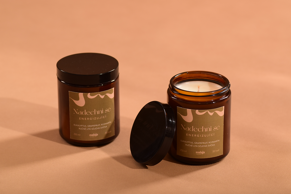 Sójová svíčka Nadechni se